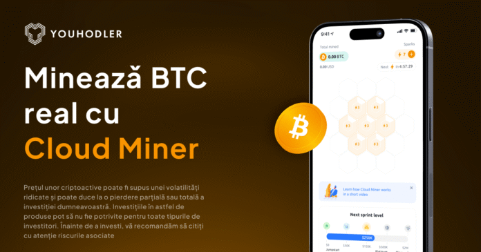 cum-sa-minezi-bitcoin-fara-echipamente-youhodler-cloud-miner-ofera-recompense-reale