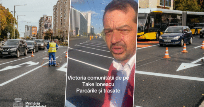 A modificat primăria „culoarul verde” de pe Take Ionescu?
