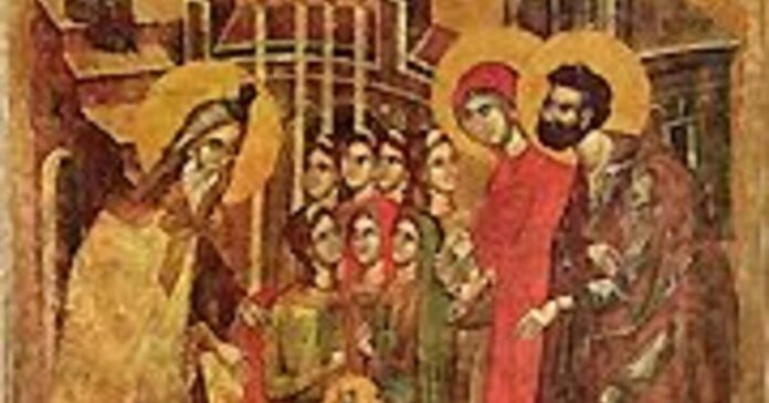 21 noiembrie - Intrarea în Biserică a Maicii Domnului