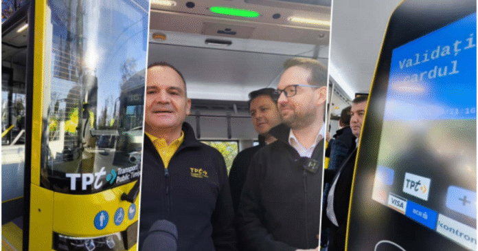 FOTO. Primele troleibuze noi au intrat în circulație