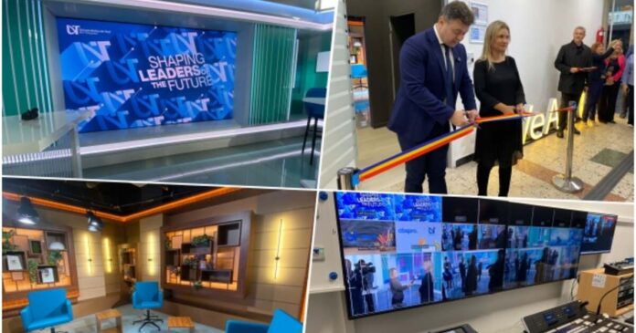 UVT deschide studio de televiziune și podcast pentru jurnaliști