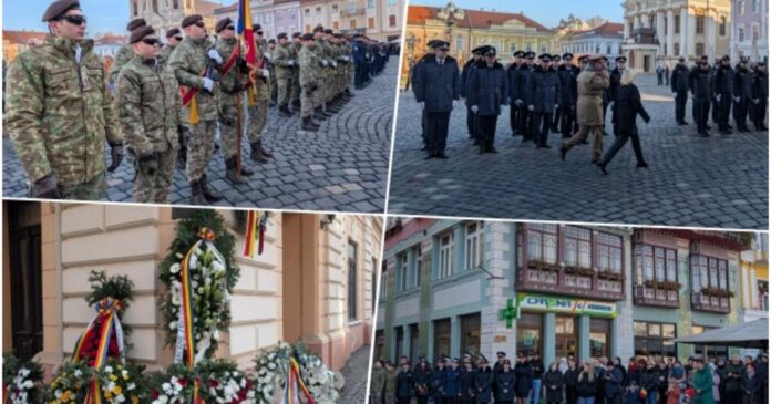 VIDEO. Numărul timișorenilor care au participat la evenimentele dedicate Micii Uniri a fost redus.