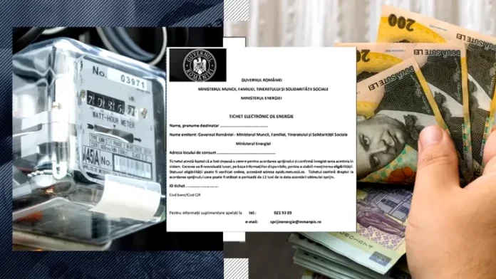ANPIS încurajează consumatorii vulnerabili să solicite tichetele de 50 de lei pentru factura de energie. Stadiul modificării mecanismului de sprijin.