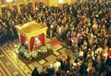 FOTO. Denia Prohodului Domnului, săvârșită la Catedrala Mitropolitană din Timișoara