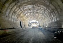 FOTO. Sectorul A1 Margina – Holdea, aproape 60% completat. Șantierul a fost vizitat și de studenții la Construcții de la UPT.