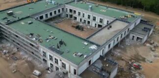 Noua clădire a Centrului „Dumitru Ciumăgeanu” din Giroc progresează. Lucrările au atins 60% din finalizare.