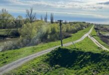 Punctul de trecere de pe pista de biciclete Timișoara-Zrenjanin, deschis și în acest weekend.