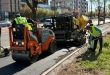 Se continuă reparațiile trotuarelor în Timișoara. Străzile unde se va interveni.
