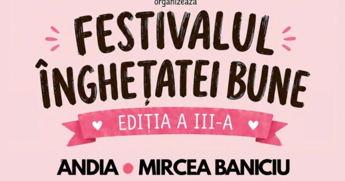 Festivalul Înghețatei Sănătoase - Ediția a III-a: trei zile de distracție, înghețată delicioasă și activități caritabile. Totul pentru Casa Inimilor Noastre.