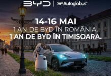 Între 14 și 16 mai, BYD Autoglobus sărbătorește un an de activitate printr-un eveniment special.