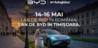 Între 14 și 16 mai, BYD Autoglobus sărbătorește un an de activitate printr-un eveniment special.
