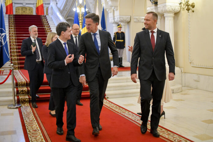 Nicușor Dan, discuții cu Rutte și Nawrocki înainte de Summitul B9: Țările de pe Flancul Estic își asumă deja o responsabilitate mai mare.