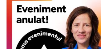 Evenimentul a fost anulat. Roxana Mînzatu nu va mai ajunge la Timișoara pentru discuția despre impactul AI asupra pieței muncii.