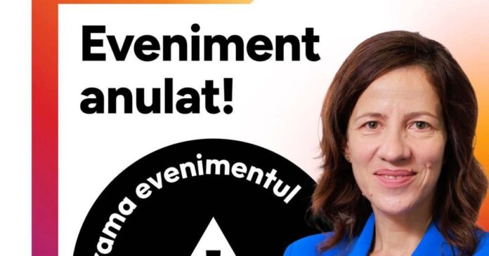 Evenimentul a fost anulat. Roxana Mînzatu nu va mai ajunge la Timișoara pentru discuția despre impactul AI asupra pieței muncii.