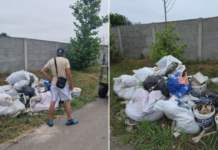 Ieșeau mult mai ieftin la centrul de colectare: Doi ghirozeni, amendați cu peste 10.000 de euro pentru că au aruncat molozul lângă cimitir.