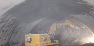 Ministerul Transporturilor: Tunelurile de pe Autostrada A1 Lugoj – Deva avansează rapid, mai sunt 250 de metri până la „luminiță”