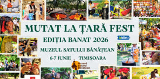 Mutat la Țară Fest se desfășoară la Muzeul Satului Bănățean, pe 6-7 iunie 2026. Două zile de „energie contemporană, ritmuri din trecut”