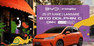 Noul DOLPHIN G DM-i se lansează la BYD Autoglobus. 25-27 iunie: 3 zile de test drive-uri, oferte speciale și surprize.