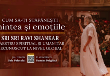 Sri Sri Ravi Shankar aduce înțelepciunea echilibrului interior la București: o seară dedicată controlului minții și emoțiilor la Sala Palatului