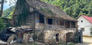 Bârnă cu bârnă, spre o nouă viață. O casă tradițională din Gârliște a fost adusă la Muzeul Satului Bănățean.
