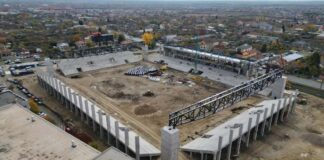 Consiliul Județean Timiș a alocat încă aproape 7 milioane de lei pentru stadionul LEGO. Investiția ar trebui să fie finalizată până la sfârșitul anului.