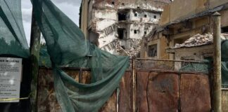 Demolările de pe Titulescu au generat nori de praf. Garda de Mediu a sancționat constructorul.