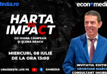 Georgian Marcu, broker și consultant imobiliar, invitat miercuri la emisiunea „Harta de impact”, realizată de G4Media și Economedia.