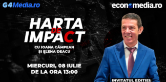 Georgian Marcu, broker și consultant imobiliar, invitat miercuri la emisiunea „Harta de impact”, realizată de G4Media și Economedia.