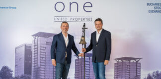 One United Properties sărbătorește 5 ani de la listarea pe Bursa de Valori București.