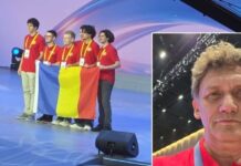FOTO. Profesor de la UVT, în spatele succesului României la Olimpiada Internațională de Matematică. Echipa a obținut șase medalii.