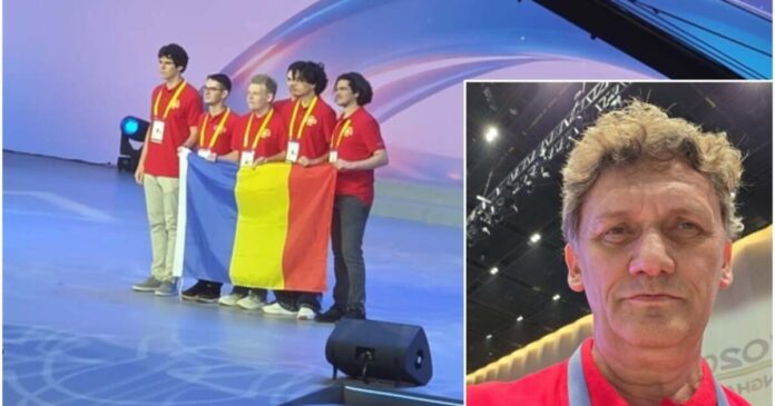 FOTO. Profesor de la UVT, în spatele succesului României la Olimpiada Internațională de Matematică. Echipa a obținut șase medalii.