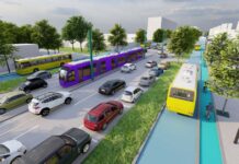 FOTO. A fost deschisă licitația pentru Magistrala Verde. Calea Șagului, transformată cu peste 20 de milioane de euro.