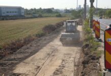 FOTO. Au demarat lucrările la noul pasaj Slavici–Polonă din Timișoara. Traficul va rămâne deschis în această etapă.