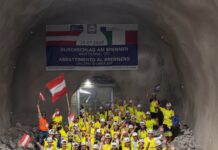 Moment istoric în Europa: Italia și Austria au fost legate prin cel mai lung tunel feroviar din lume.