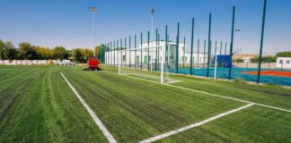 Baza sportivă „Costică Rădulescu” este aproape finalizată. Recepția este programată pentru luna septembrie.