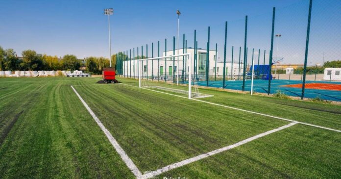 Baza sportivă „Costică Rădulescu” este aproape finalizată. Recepția este programată pentru luna septembrie.