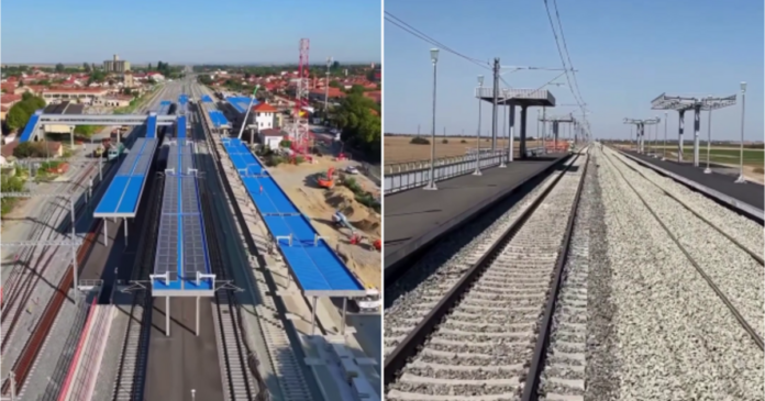 Calea ferată Lugoj – Timișoara, peste 80% finalizată. Un nou apel pentru salvarea stațiilor istorice.
