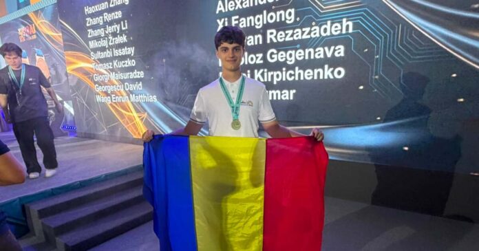 Elev de la „Loga”, medaliat cu aur la Olimpiada Internațională de Inteligență Artificială