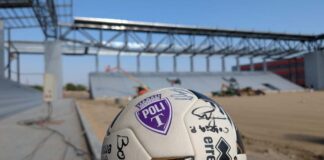 FOTO. Arena „Eroii Timișoarei” este aproape 85% finalizată. Când va fi montat gazonul și când va fi gata întreg stadionul?