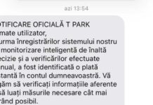 Fii atent la mesajele SMS false despre plata parcării