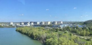 O primă detonare de „control” pentru a redirecționa cursul Dunării spre centrala nucleară de la Cernavodă