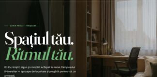Timișoara oferă o nouă opțiune de cazare pentru studenți: Cozy Campus, un cămin privat situat în Campusul Universitar, își deschide ușile.