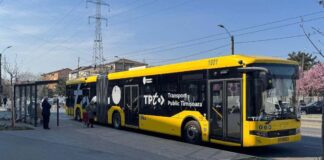 Un autobuz și un troleibuz, deviate din cauza lucrărilor de pe Rebreanu