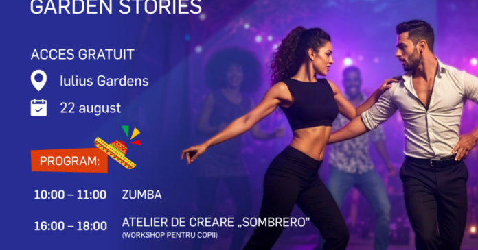 Filme sub lumina lunii, ritmuri latino și aventuri pentru copii. Un weekend plin de experiențe la Iulius Town Timișoara.