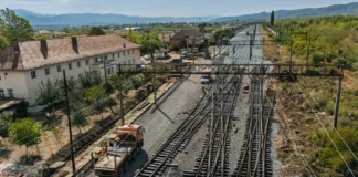 Lucrări avansate pe lotul întârziat al liniei Caransebeș – Timișoara – Arad Lucrări avansate pe lotul întârziat al liniei Caransebeș – Timișoara – Arad