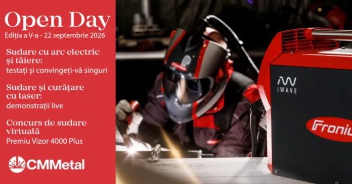 Open Day CM Metal – Ediția a V-a: Testați inovația în sudare și tăiere