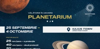 Planetariul revine la Iulius Town Timișoara. Călătorii prin Univers sub cupola full-dome Planetariul revine la Iulius Town Timișoara. Călătorii prin Univers sub cupola full-dome