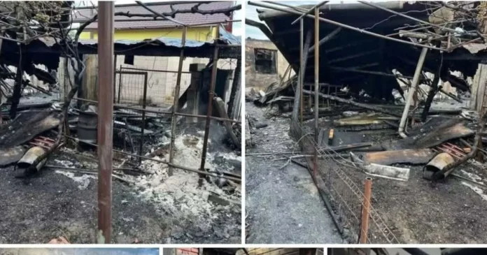 Tată singur din Herneacova cere ajutor pentru renovarea casei distruse de incendiu Tată singur din Herneacova cere ajutor pentru renovarea casei distruse de incendiu