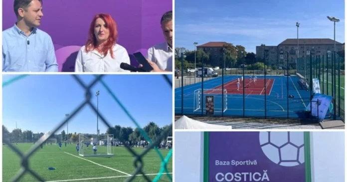 Baza sportivă „Costică Rădulescu”, inaugurată. Ana Romocean: „Va fi deschisă tuturor” Baza sportivă „Costică Rădulescu”, inaugurată. Ana Romocean: „Va fi deschisă tuturor”