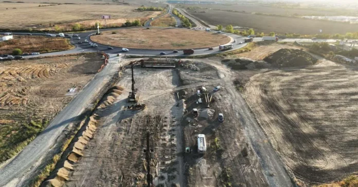 Centura Timișoara Vest a ajuns la 25% din lucrări după cinci luni Centura Timișoara Vest a ajuns la 25% din lucrări după cinci luni